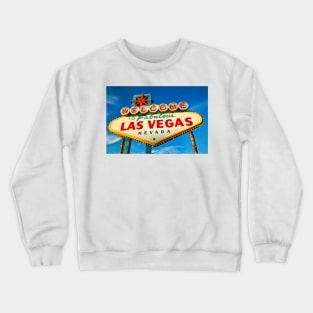 Welcome to Las Vegas sign Crewneck Sweatshirt